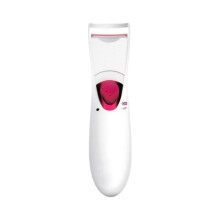 Electric eyelash curler, heats up quickly, ensures long-lasting hold, does not damage eyelashes, portable, white