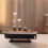 Aromatherapy diffuser, 250ml, multicolor lights, boat-shaped design, two-speed timer, portable, black 4