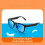 Bluetooth glasses, high-definition sound, polarized lenses, ergonomic design, black 6
