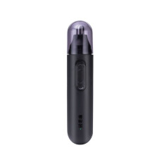 Nose hair trimmer, fast, safe, ergonomic design, waterproof, portable, black