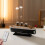 Aromatherapy diffuser, 250ml, multicolor lights, boat-shaped design, two-speed timer, portable, black 5