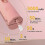 Ισιωτικό μαλλιών, 3 ρυθμίσεις θερμοκρασίας, μπαταρία 5000 mAh, γρήγορη θέρμανση, σ 6
