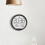 Clock, temperature and humidity display, alarm function, stylish and versatile, black 4