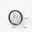 Clock, temperature and humidity display, alarm function, stylish and versatile, black 6