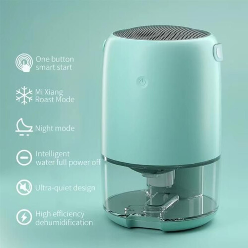 Αφυγραντήρας αέρα, 40W, δεξαμενή νερού 1100ml, φωτισμός περιβάλλοντος, υψηλή απόδ 1