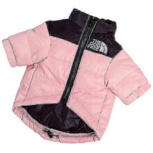 (S, Pink) 2025 The Dogs Face Puffer Coat Thick Warm Outdoor Pet Clothes Winter Windproof Fashion Pet Costume For Small Medium Large Dog