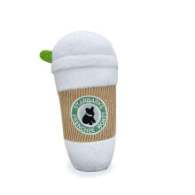 (color01) 2025 Pet Dog Cat Plush Chew Squeaky Dog Toy Water Bottle Design Fleece Durable Chewing Water Cup Pet Molar Toy Play Dog Accessories