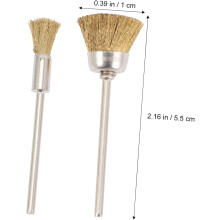 4-teiliges Set Reinigungsbürsten, Drahtbürsten für Bohrmaschinen, Nagelbohrer, Polier- und Reinigungswerkzeuge