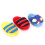3 Pack Plush Pet Slippers Interactive Toy for Teeth Cleaning, Chewing and Biting 1