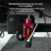 Hotend Kit for CR10 10S Ender3 3S Upgrade Hot End Kit 0.4mm Copper Plated Nozzle 3D Printer Accessory