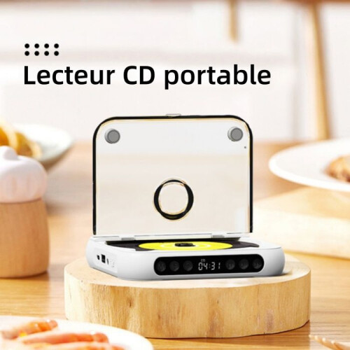 Συσκευή αναπαραγωγής CD, Bluetooth, Φόρτιση Type-C, AUX, οικιακό ηχείο, Ποιότητα ήχου H 1