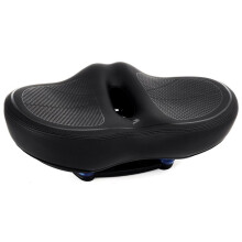 Bike Wide Bicycle Saddle for Exercise Bike Road Bike Stationary Bike Extra Soft Padded Replacement Cushion A