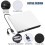 External optical drive, compatible with reading and writing CDs, VCDs, DVDs, Blu-ray BDs, USB/Type-C, plug and play, white 3