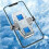 Mobile phone cooler, dual fan, digital display, temperature control, silver 6
