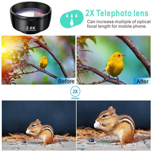 Φακός κινητού τηλεφώνου 7 σε 1, οπτικός φακός υψηλής ευκρίνειας, καθαρή απεικό 2