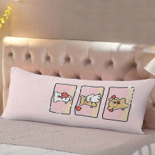 1 Adorable Puppy Full-body Support Pillow, 50.8x137.16 cm - Multi-sided Design, Breathable and Comfortable, Suitable for-Basdz
