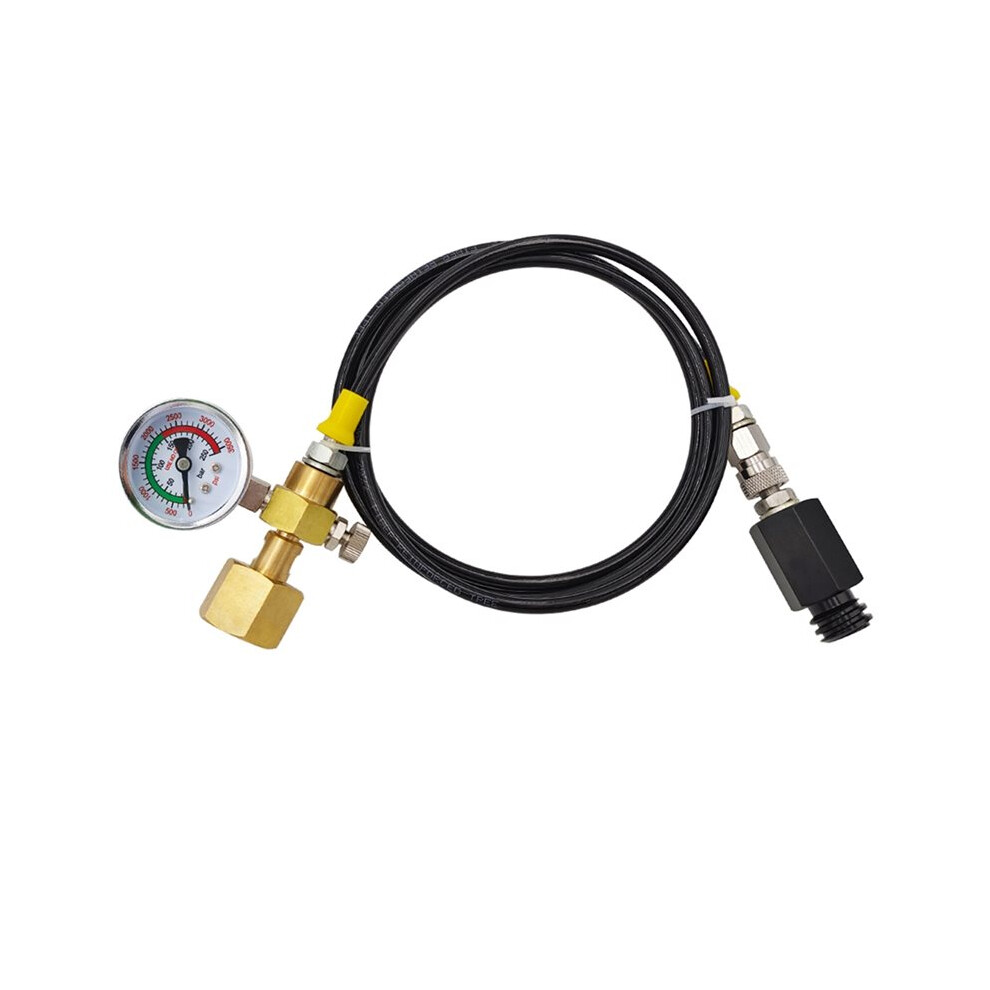 Soda Water External High Pressure Hose Kit For Homebrew Co2 Carbon Dioxide Tank,Tr21-4 To W21.8-14 Cga320 A 6033321238214