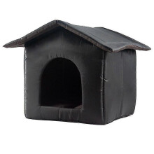 Pet House Waterproof Detachable Oxford Cloth Comfortable Winter Cat Kitten Shelter for Outdoor Qinhai