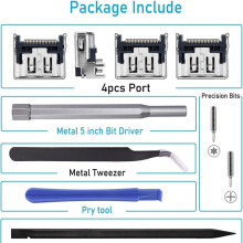 For PS5 -Compatible Port Tool Kit T8 Bit Phillips 2.0 Screwdriver Metal Tools Tweezers Prying Tool HDTV Module