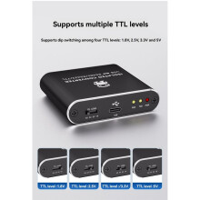 CH343G USB Naar Seriële Converter USB Naar RS485/RS422/TTL Dubbele Isolatie van Stroom en Signaal 300-6Mbps Baud Rate
