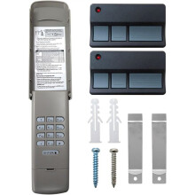 Universal Garage Door Opener Keypad, Keyless Entry Compatible Garage Door Opener Remote Learn Button Dip