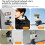 Magnetic Backpack Alligator Clip Camera Mount for  GO Ultra Camera Vlog Shooting Bracket Accessory 3