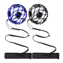 2PCS Hands-Free Football Kick Throw Solo Training Aid, Adjustable Waist Belt Soccer  Trainer Net