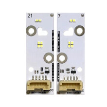 1 Par de Placa de Luz Diurna LED Frontal para XT4 18-23, Placa de Fonte de Luz Dedicada para Luzes Que Não Estão Acesas