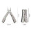 1PCS Stainless Steel Multi-Function Folding Tool - Outdoor Camping Travel Car Multi-Use Kit for Adventure 6