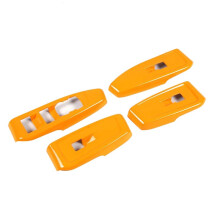 Pour Ranger 2023 2024 LHD Panneau de Commutateur de Lève-Vitre de Voiture Garniture Accessoires Intérieurs Orange