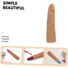 Übungshand für künstliche Fingernägel, Silikonmodell, Nagelkunst