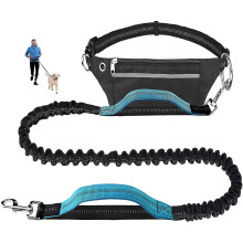 For Running, Jogging, Hiking, Retractable Bungee Dog Leash, Jogginglein Dog, Adjustable Hip Belt, Reflective Seams