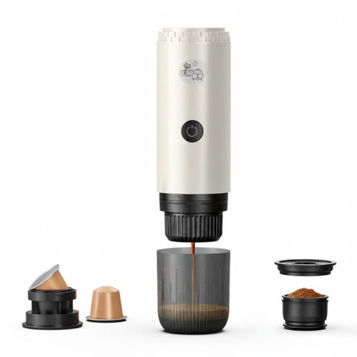 Wireless Portable Espresso Machine Travel Coffee Machine  Extraction Wireless Heating Coffee Cup 2