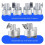 Wall-Mounted Bracket Face Recognition Machines Access Control Multi-Angle Adjustment Universal Aluminum Alloy Base 6