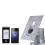 Wall-Mounted Bracket Face Recognition Machines Access Control Multi-Angle Adjustment Universal Aluminum Alloy Base 7