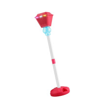(Red) LED Light Up Bubble Maker Toy With Music Colorful Light For Outdoor Activity And Birthday Party Gatherings Entertainment Red