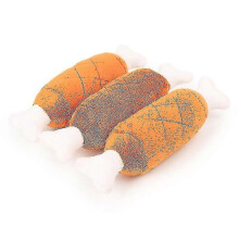 Squeak Dog Toys, Puppy Chew Toys, Indestructible Dog Plush 3pcs