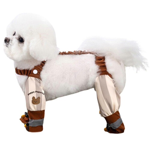 (M) Dog Dust Pants Keep Warm Dog Paw Protector for Dog