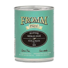 Fromm Family Pet Food Seafood Medley Pate Canned Dog Food, 12.2 Oz