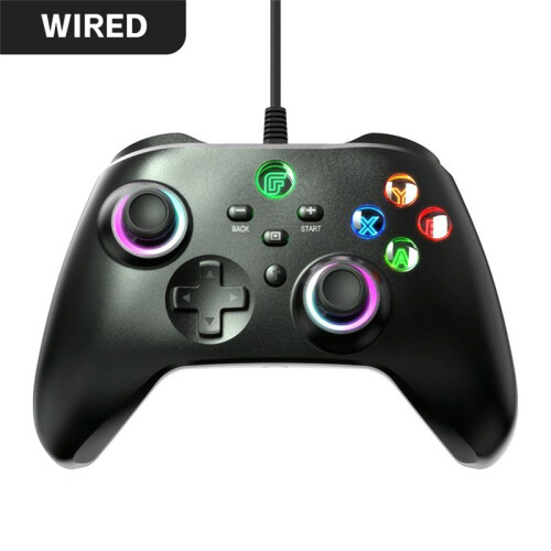 Console de Jogos com Fio com Função Turbo Programável Hall Trigger para NS  OLED/LITE/PC/Android Console 2