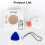 Anti-Lost Tracker for Ios  Tracker Alarm  Tag Key Child Finder Pet Tracker Location  Tracker A 6