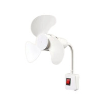 Electric Fan with E27 Screws 360Bendable Neck Home Fan for Kitchen Bedroom Dormitory Study Table Fans EU Plug