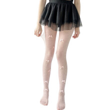 Fashion Crochet Pattern Stockings With Artistic-White powder