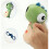 (Green) Children's Dinosaur Toy Automatic Bubble Blower 4