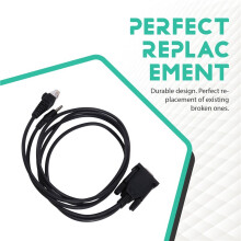 Cabo de Programação 2 em 1 com Porta com DB9 para Rádios para Vertex para VX2200, VX2508, VX160, VX3R, FT-2500, FTH-2008 e VXR-1000