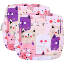 2Pcs Travel Period Bags Portable Sanitary Napkin Bags Multifunctional Storage Bags