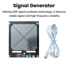 Gerador de Sinal de Onda Schumann 7,83Hz, Módulo de Sinal DSP de Onda Senoidal Pura com Alimentação USB para Auxílio Ao Sono e Meditação
