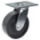 Parnells 150mm swivel castor with grey cast iron wheel 1