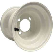 7.00x8 Golf Buggy Rim Steel White 4 Inch PCD Suits Yamaha E-Z-go Club car Garia
