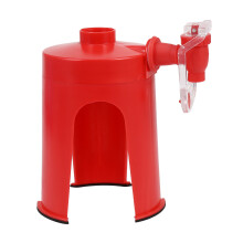 Plastic Hand Pressure Type Inverted Drinking Fountain Coke Bottle Pump To Water Drinking Water Dispenser